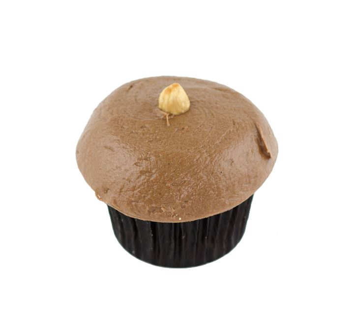 We bake our cupcakes fresh daily. (Shown: Nutella Cupcake cupcakes.)