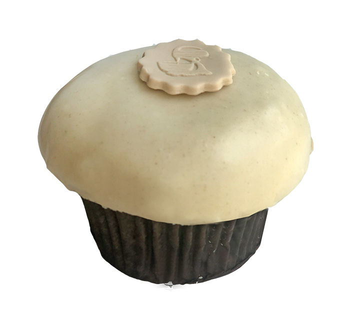 We bake our cupcakes fresh daily. (Shown: Churro Cupcake cupcakes.)