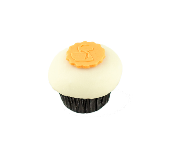 We bake our cupcakes fresh daily. (Shown: Carrot cupcakes.)