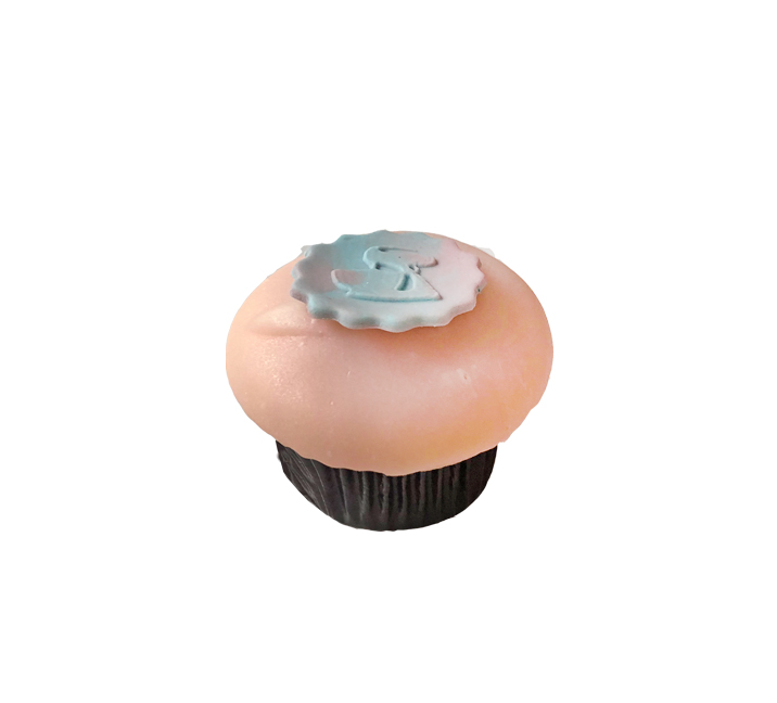 We bake our cupcakes fresh daily. (Shown: Cotton Candy cupcakes.)