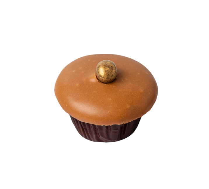 We bake our cupcakes fresh daily. (Shown: Cardamom Coffee  cupcakes.)